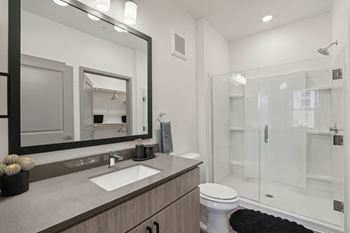 Modern Bathroom at The Maddox Luxury Apartment Homes, Arizona, 85326